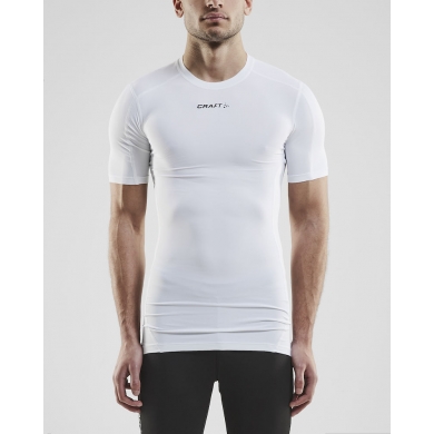 Craft Compression T-shirt (tight-fitting) Pro Control Underwear white Men